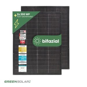 Solar-Modul 2 x 200Wp FLEX