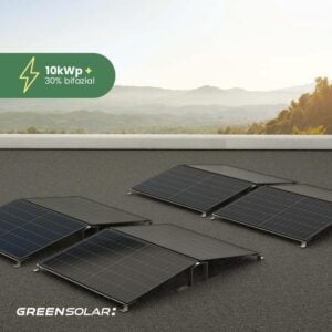 Solaranlage Flachdach 10kWp