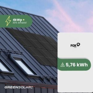 Solaranlage Universaldach 4kWp mit Speicher 5,76 kWh
